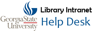 GSU Library Help Desk